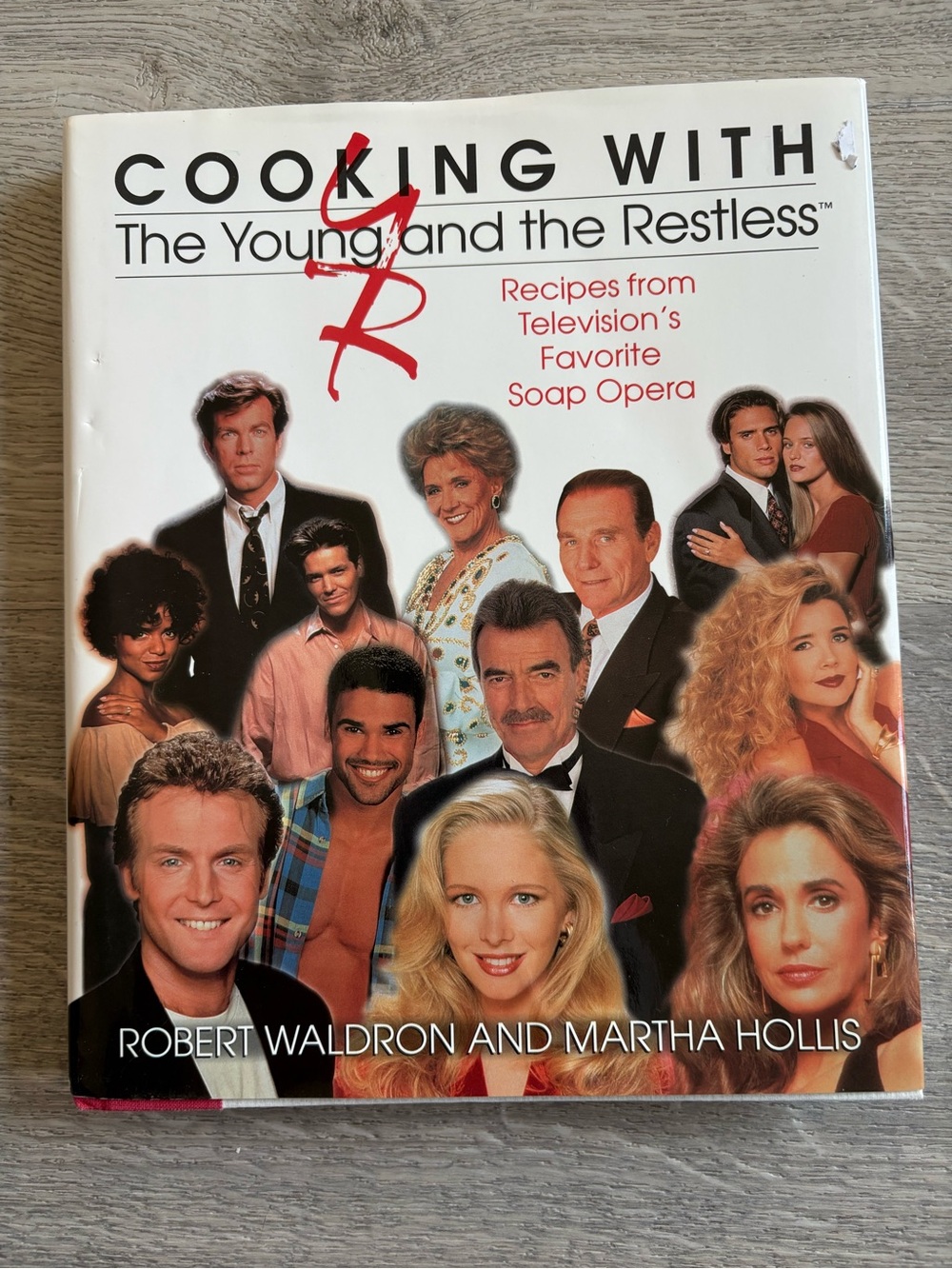 Cooking With The Young and the Restless Cookbook - White Cover